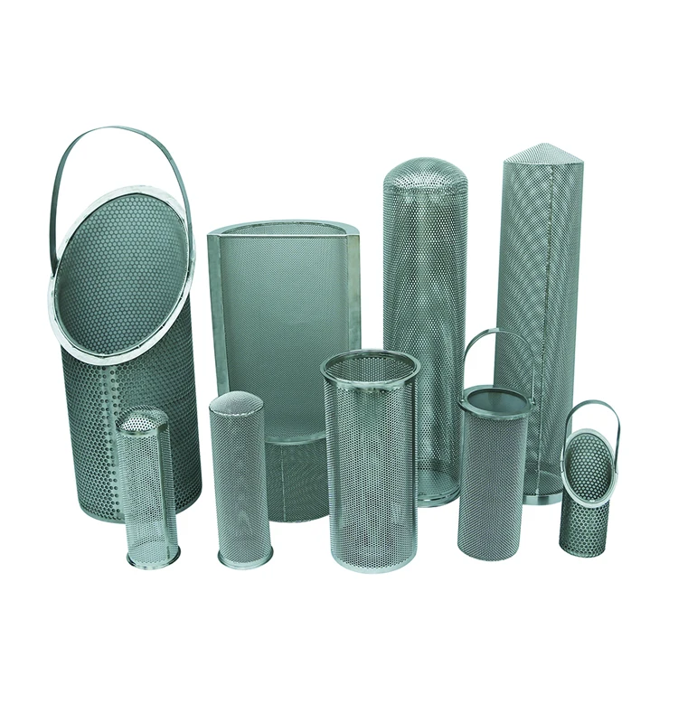 High Efficiency Stable Performance Stainless Steel Wire Mesh Bag Basket Candle Dust Filter Element