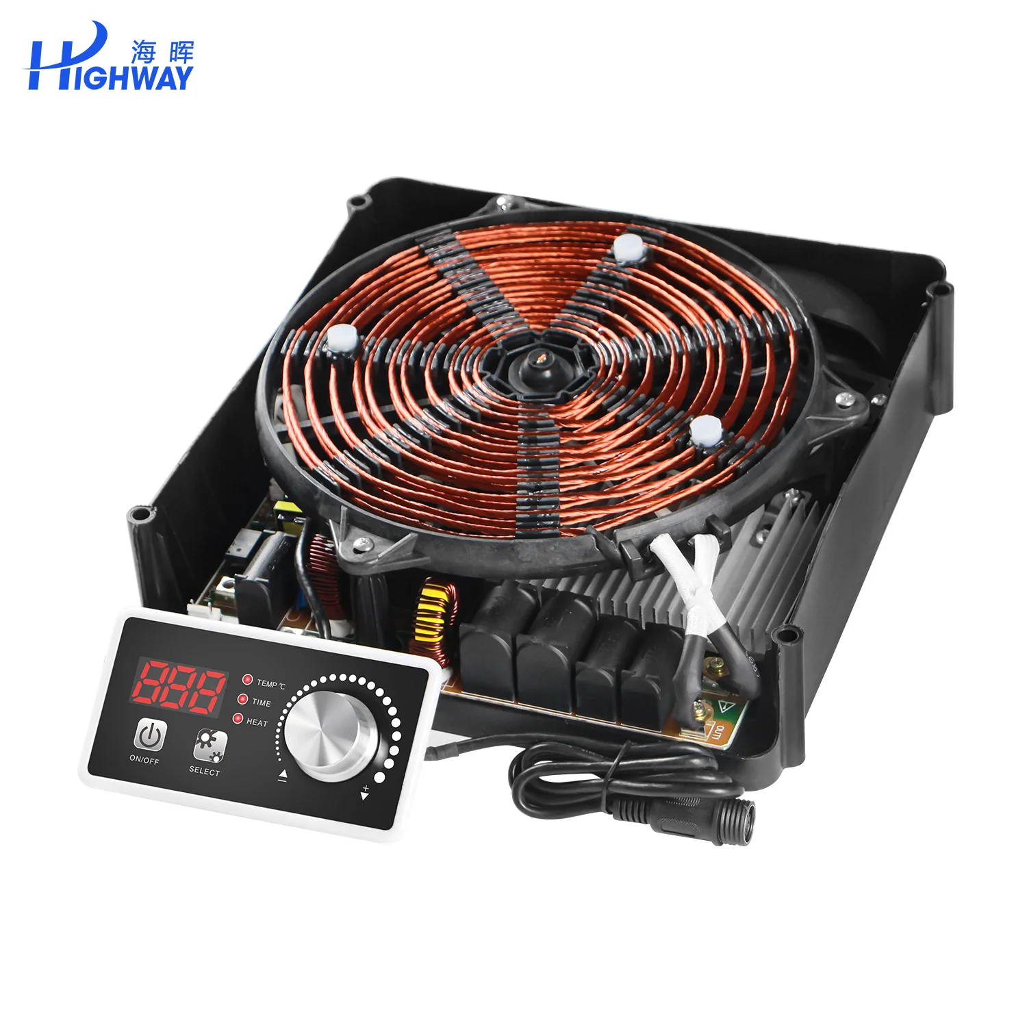 5Kw 110V 2P or 220V 1P 30Khz to 100Khz Small High Frequency Induction Heating Device for Metal Parts