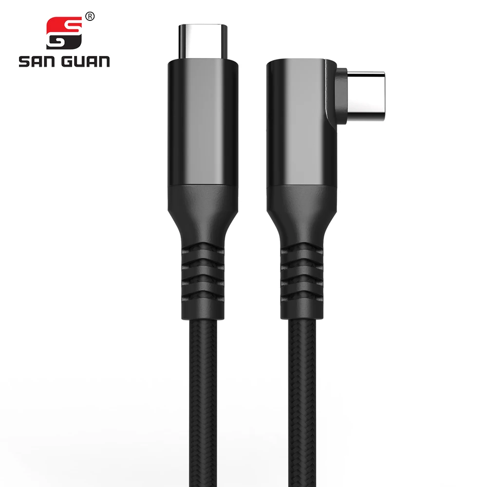 Quick charging support 5M  Elbow 3.2 Gen 1 USB Type C Cable support 5 Gbps made For VR Quest 2 Link Headset Cable