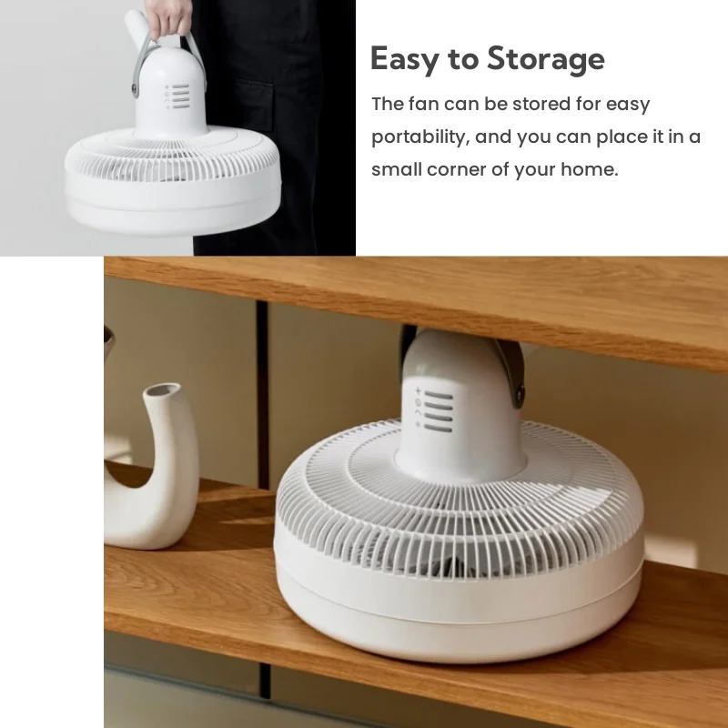 Electric 12V BLDC Rechargeable Fan Electrical Storage Floor Pedestal Circulating Air Battery Standing Fan With Remote Control