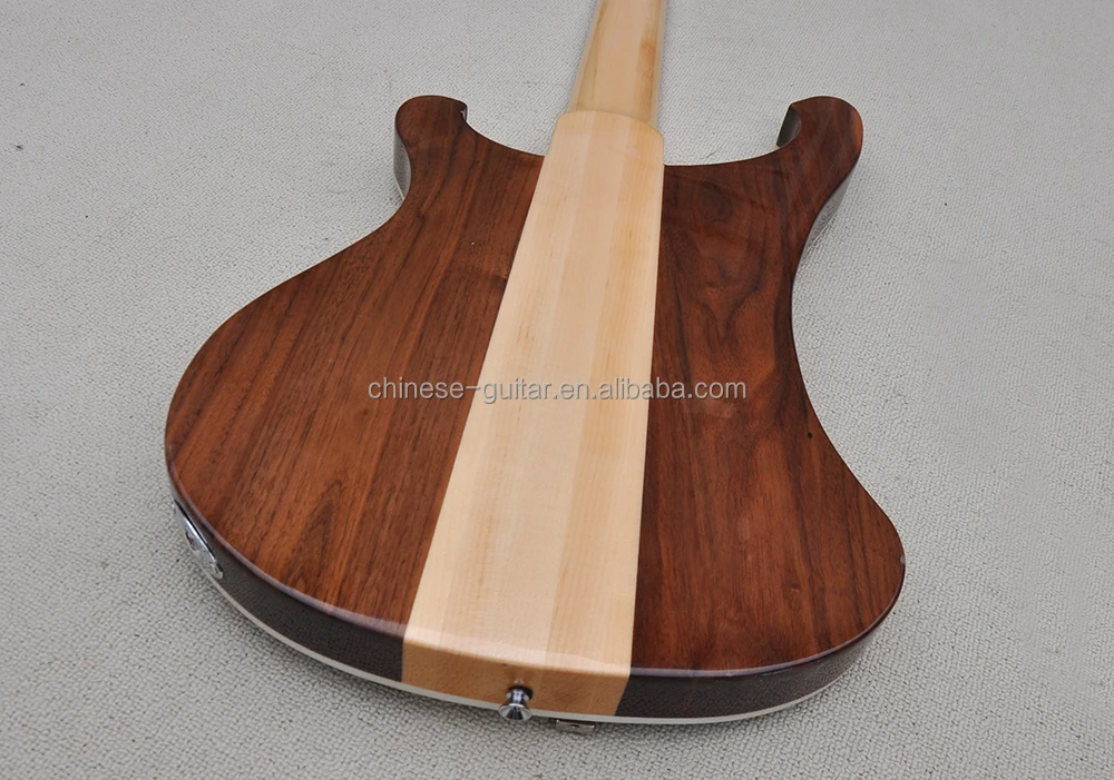 Flyoung 8 strings electric Bass Guitar Factory High QUality Guitars Walnut Body Neck Through body bass