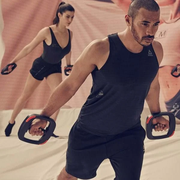 Оборудование для тренажерного зала BunnyHi GL002, набор для студийной тяжелой атлетики весом 20 кг, набор регулируемых штангов с резиновым покрытием