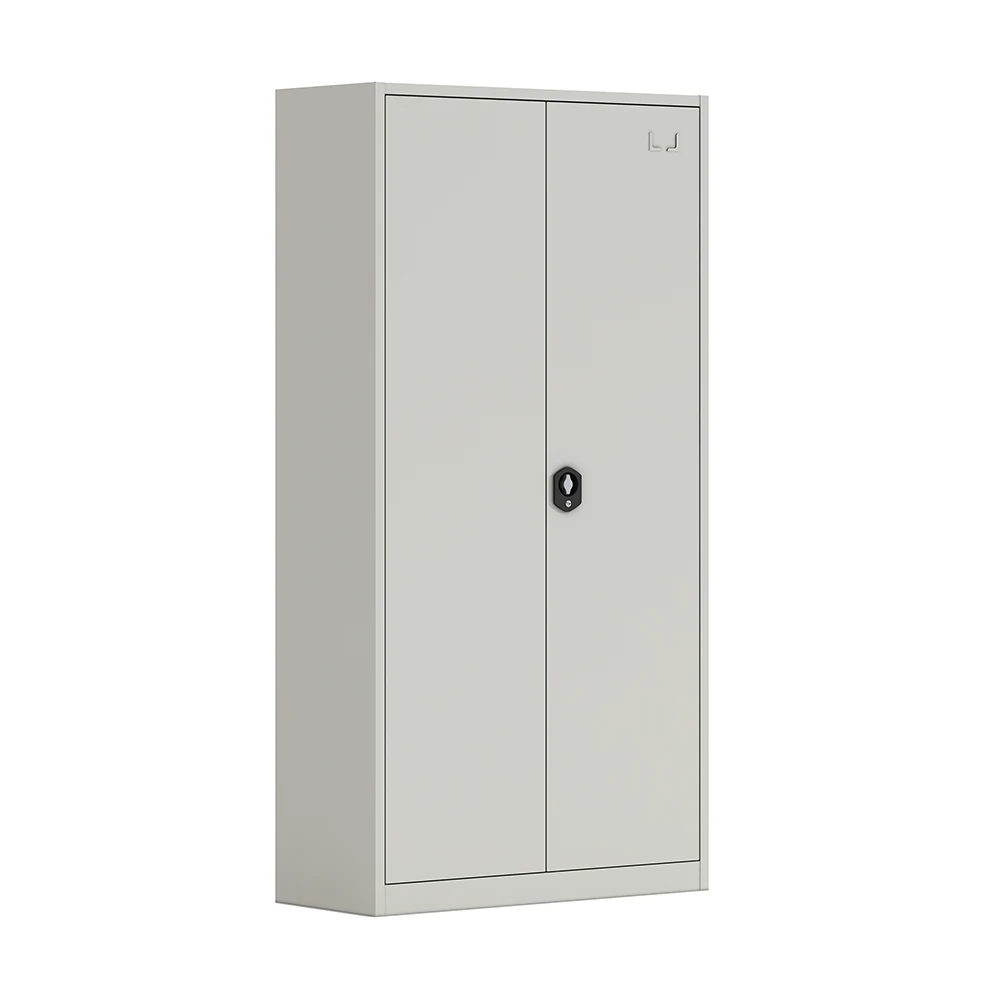 Heavy Duty Steel Shelf Cabinet Ventilated Clear View Doors Drawers Compart Mented Hinged Locking