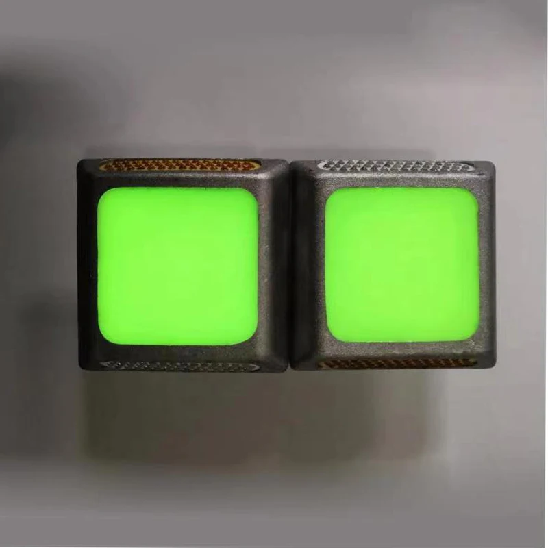road stone glow in the dark Fluorescent aluminum reflective cat eye road stud