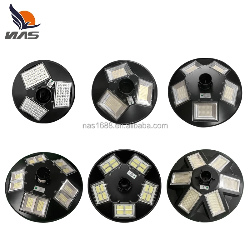 Ip65 Waterproof solar lights outdoor street 150w 200w 250w 300w UFO Outdoor Integrated All In One Led Solar Street Light