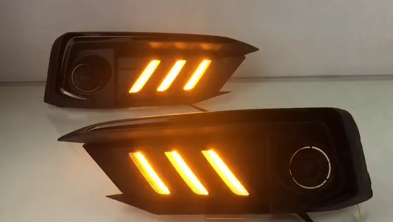 Дневные ходовые огни для Hon da Civic 2019-2020 ДХО противотуманные фары H onda civic 2019 передняя