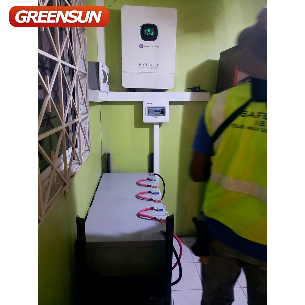 Синусоидальная волна Greensun 48 В от постоянного тока до переменного 110/220 сети низкочастотный домашний подъем все в одном MPPT заряд PV мощность 8 кВт инвертор