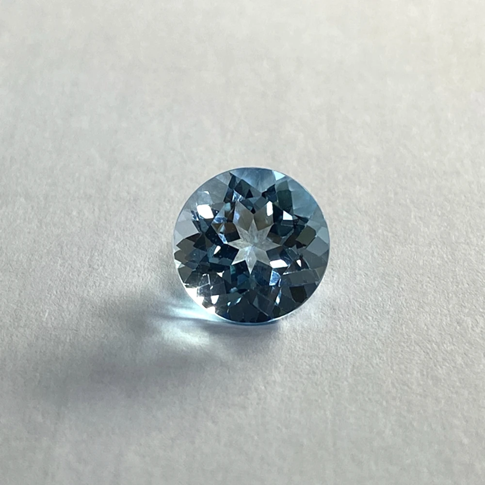 2.1 carat 7*9mm Natural topaz sky blue topaz Oval cut AAA Quality loose gemstone topaz for sale
