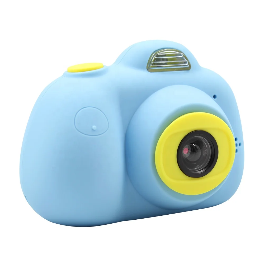Gift toys children video mini cheap pink digital camera for kids 1080p in use