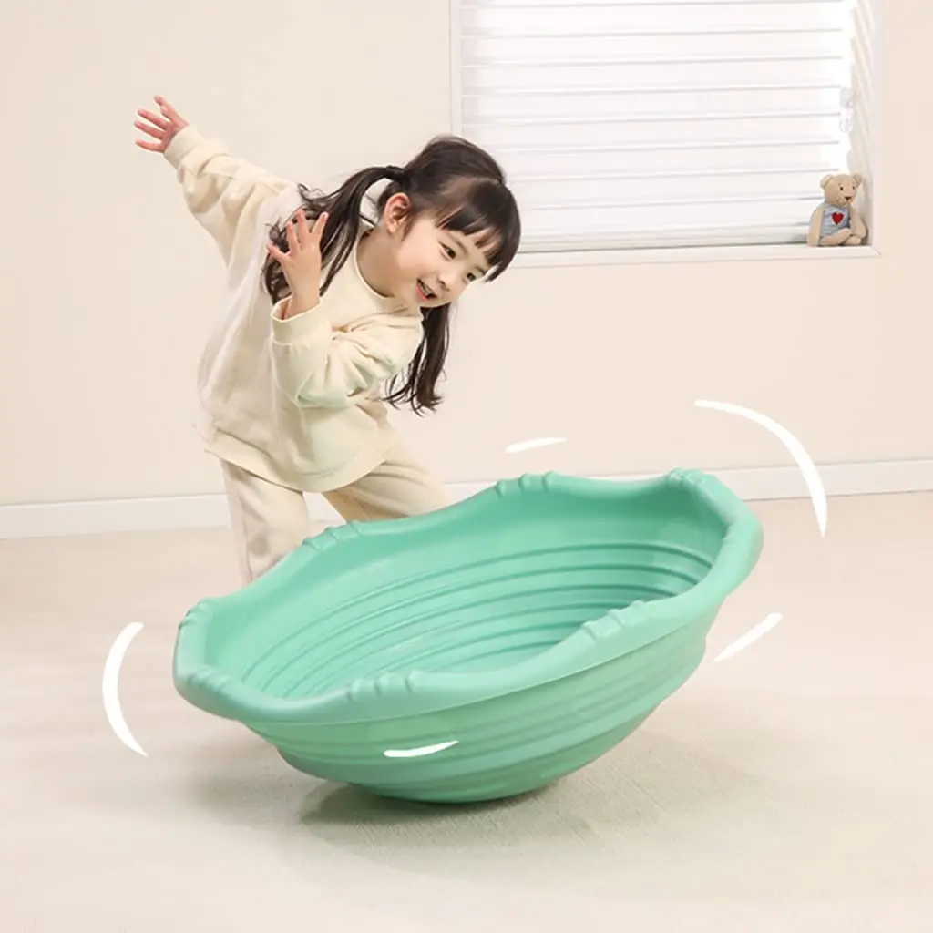 Kids Balance Wobble Disk, Sensory Training Rocking Board Indoor Outdoor Play Equipment for Kids, Max Load 220lb Rotating Disc