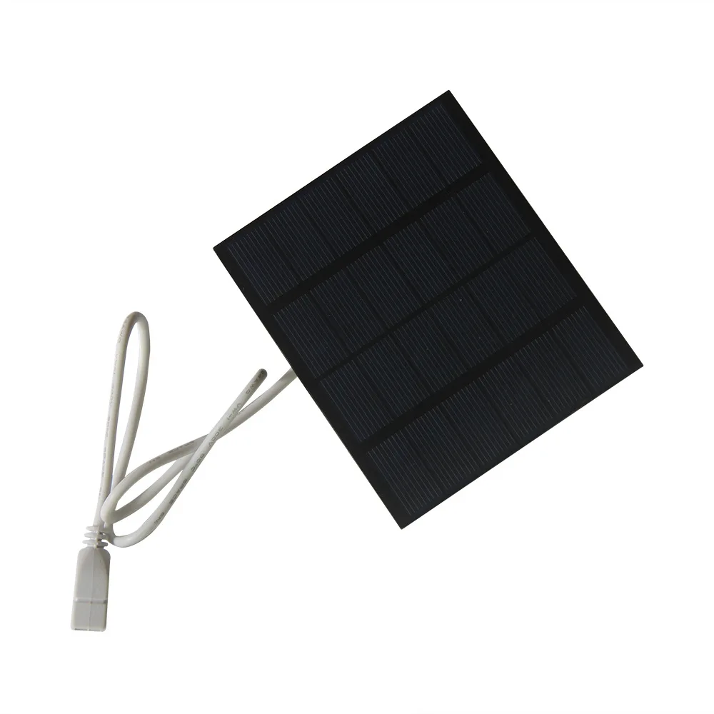 1.5W 6V Mini USB PWM Solar Panel Charger Polycrystalline DIY Solar Cell Phone Charger Small Size 110*92MM DIY Solar Applications