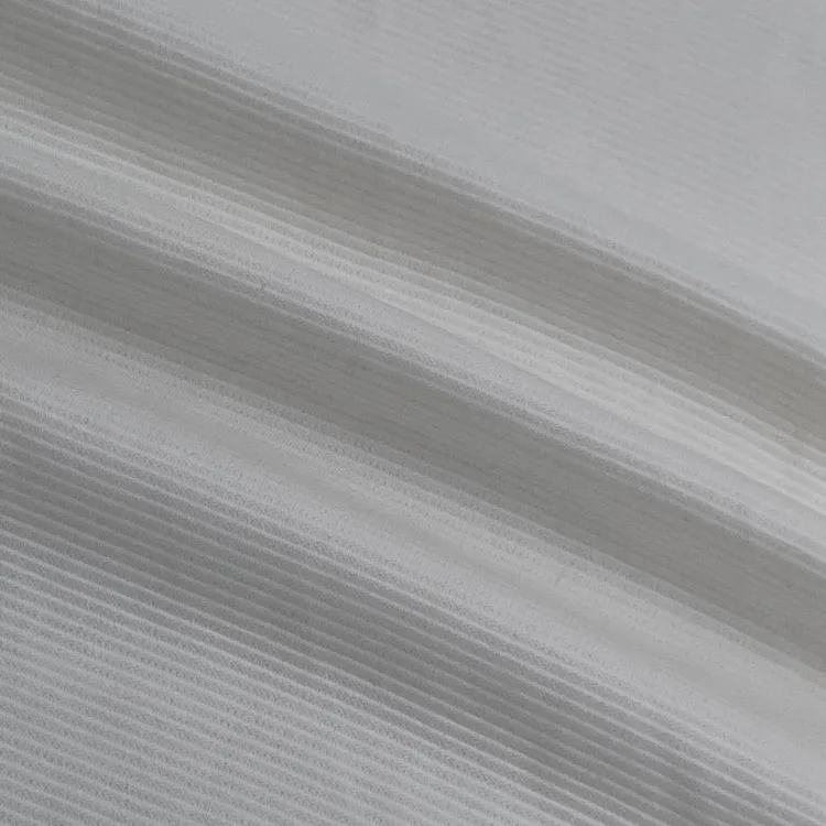 Microfiber Cotton Spandex Plain Knitted Fabrics Custom Cotton Spandex Pointelle Knit Fabric For Clothing