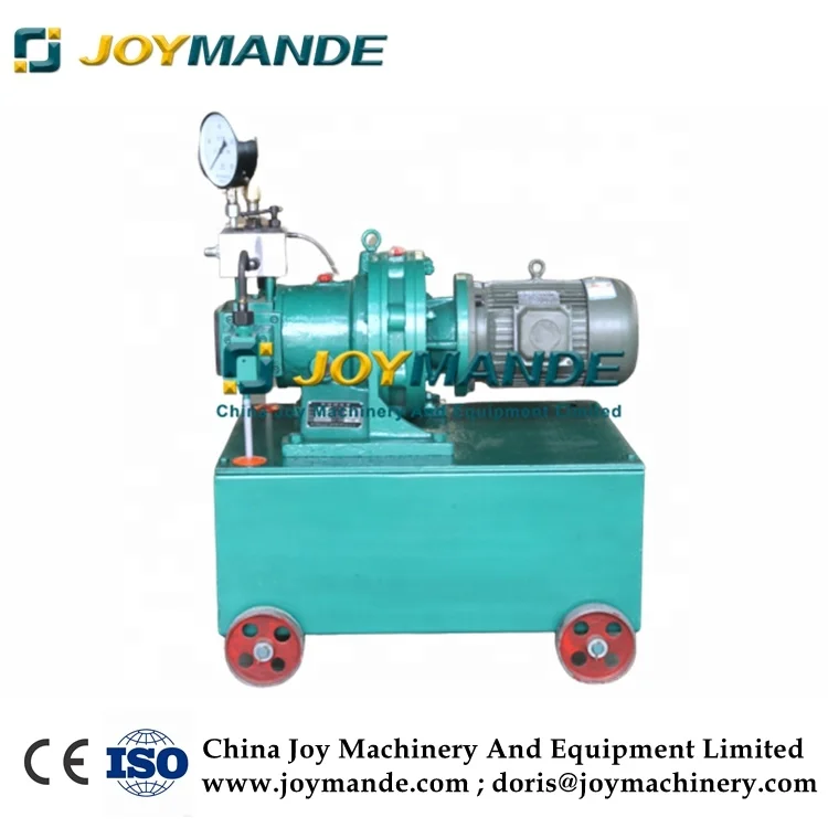 High Pressure Test Pump With Recorder
