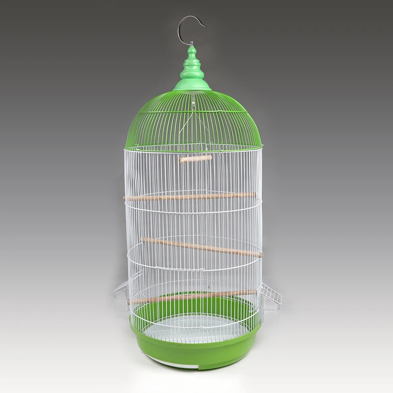 Customizable size and specification round shape outdoor breeding bird small walking bird wire bird cage