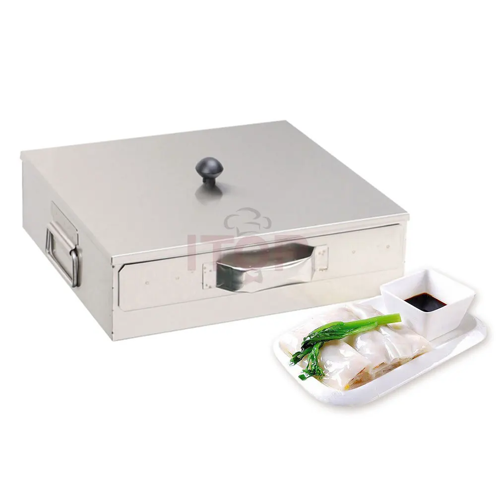 Rice Noodle Roll Machine Steamer Food Grade Steamed Vermicelli Roll Machine Stainless Steel Noodle Vermicelli Roll Making Machi