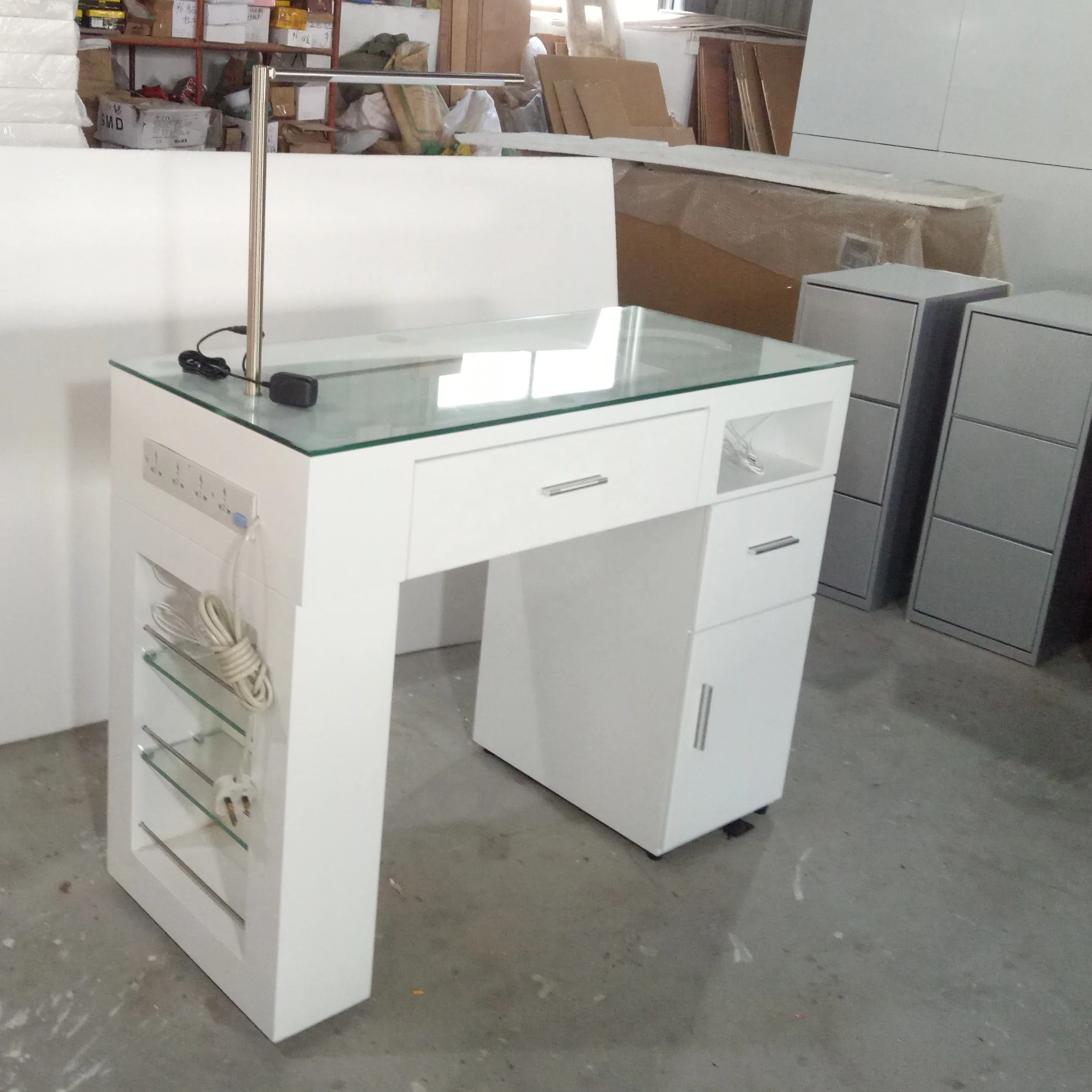 Beauty nail table manicure desk