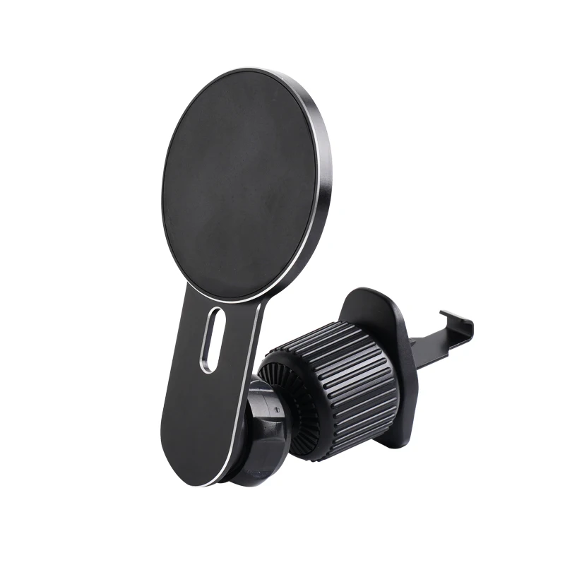 Universal aluminum alloy metal magnetic Type Mobile Air Vent mount Clip Stand Magnetic Holder Car Phone holder
