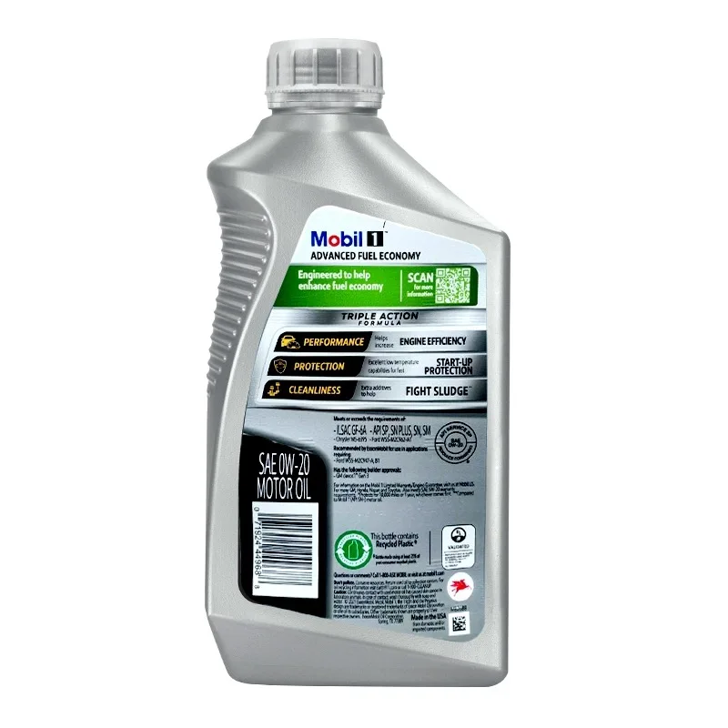 Manufacturer Mobil 1 0w-20  wholesale price Lubricant oil Fully Synthetic Engine Oil
