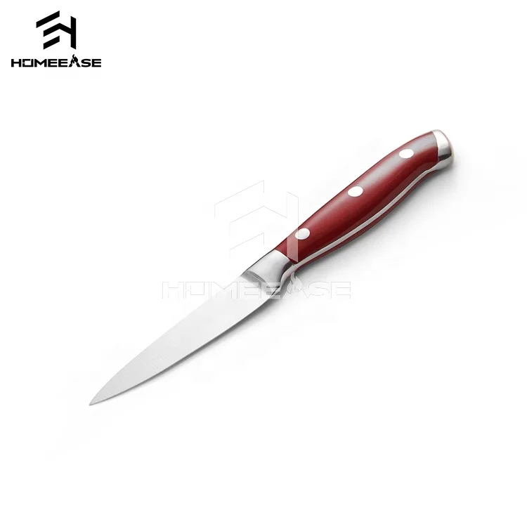 
china promotional 3pcs stainless steel different size vegetable fruit meat service kitchen knife sets 