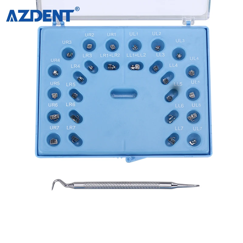 Economic dental metal orthodontic self ligating brackets for sale
