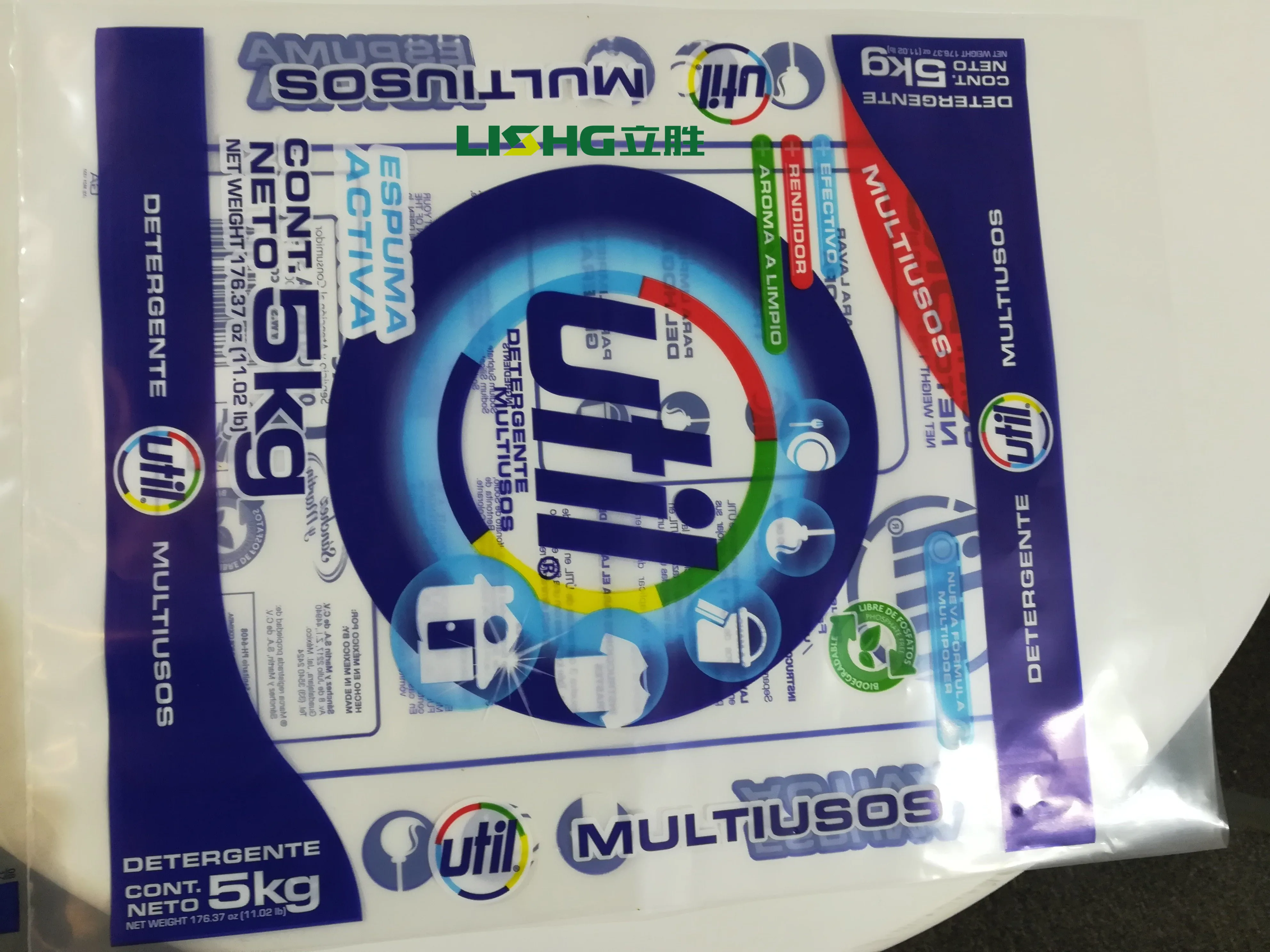 8 color plastic paper package roll to roll Flexographic printer