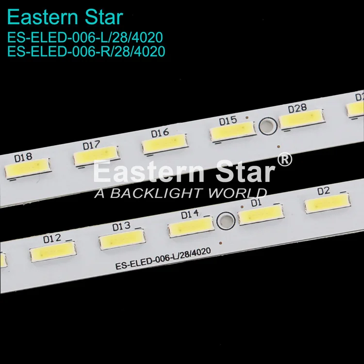 ES-ELED-006 Tira Led V500H1-LS5-TLEM4 Wl5000SMT LE50D8800 LED TV Backlights strip lights 28LED 315MM