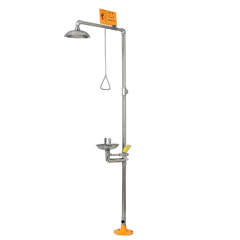 Industrial Emergency Eye Wash And Shower Station