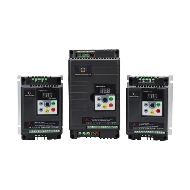 7.5 kw  Ac drive  VFD  three phase 380V 50HZ/60HZ professional solutions frequency converter manufacturer