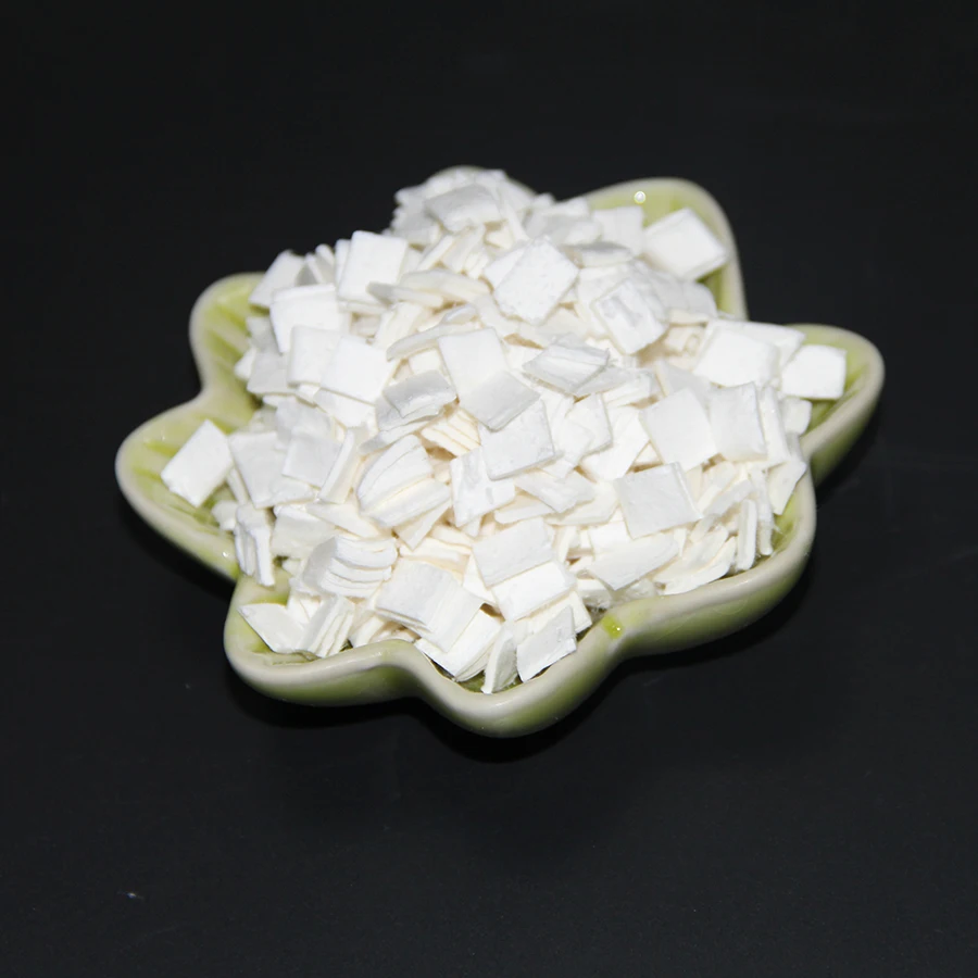 Flake Cellulose fiber wood fibre for concrete reinforcement