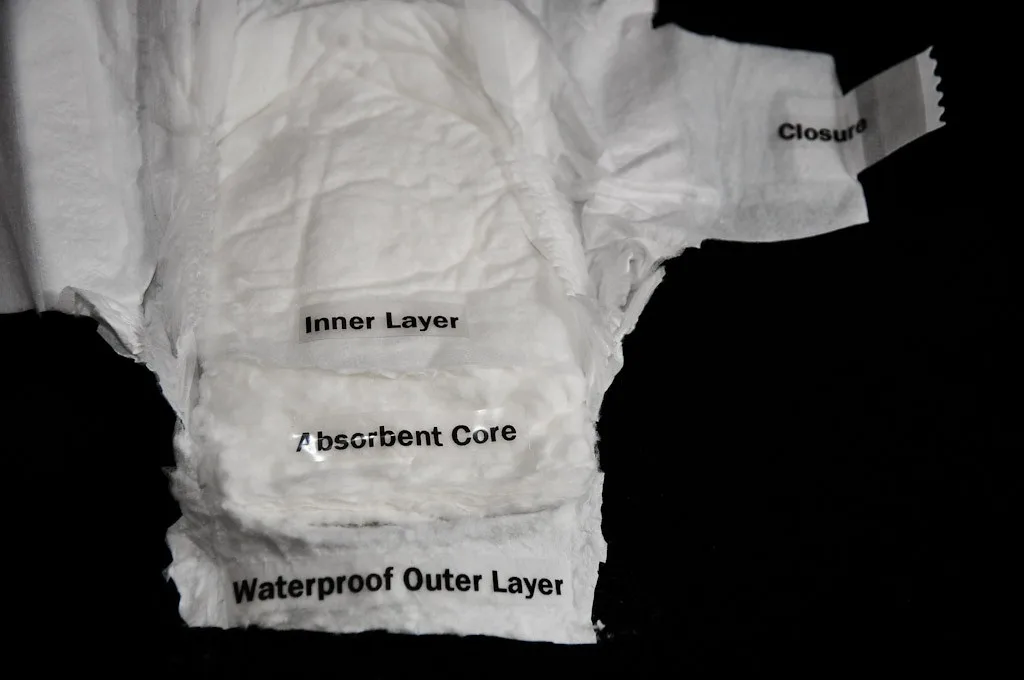 diaper absorbent paper