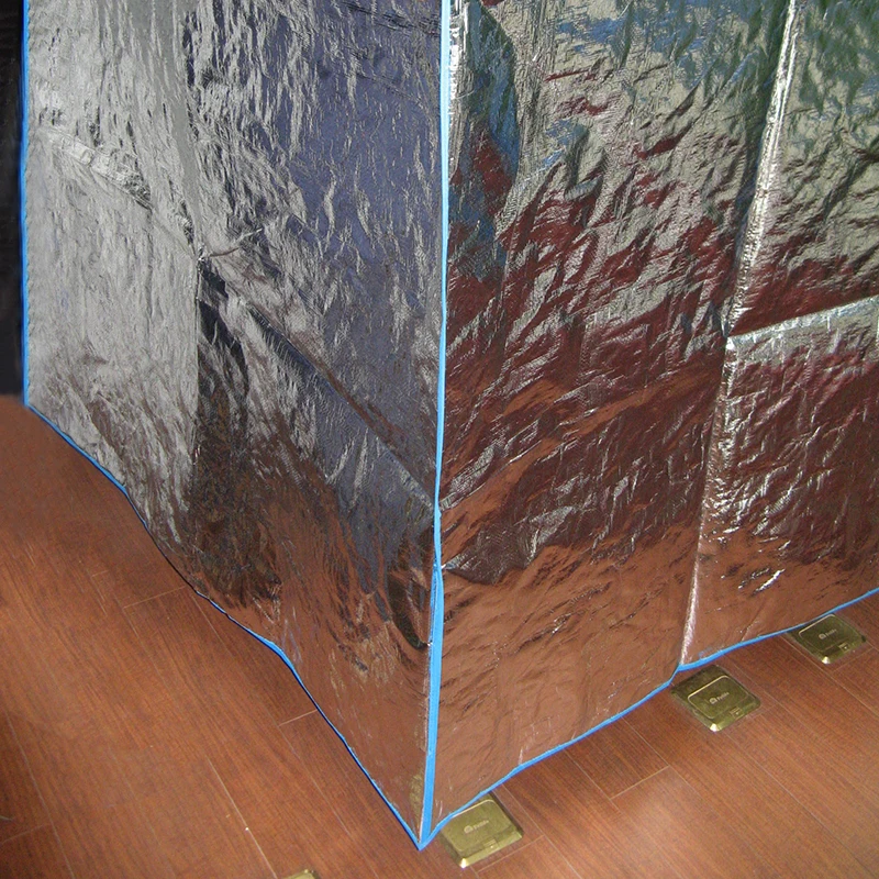 Customized Size Aluminum Foil+Xpe+Woven Pallet Covers For Transportation And Flexible Packaging