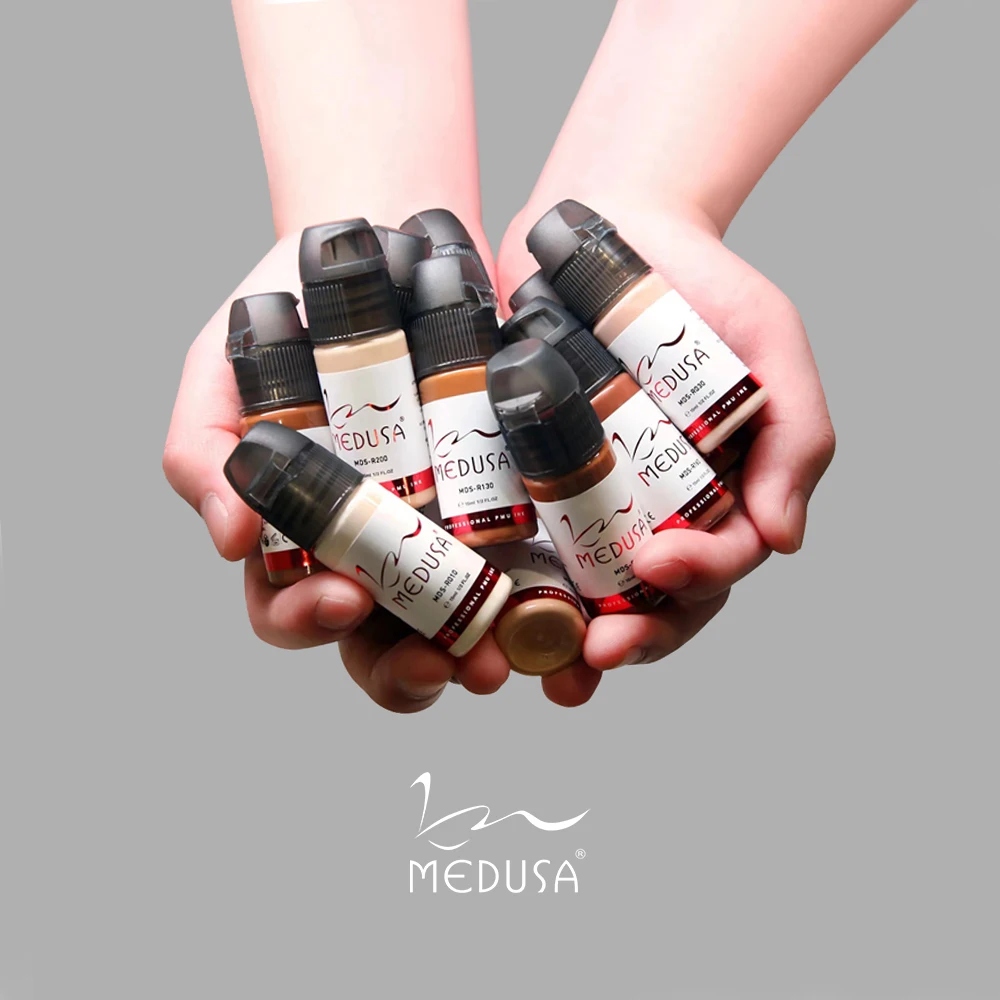 OEM Available MEDUSA Microblading Pigment Inks for Eyebrows and Lips Custom Permanent Makeup Tattoo Ink Model Number