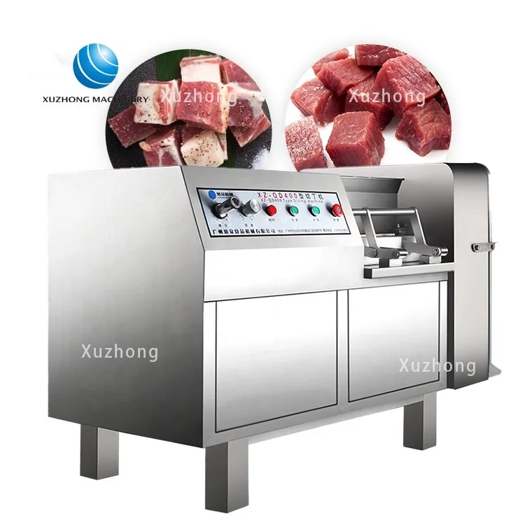 Commercial Meat Dicer Chicken Cutting Machine Meat Dicer Cube Cutting Cube Machine Meat Processing Machinery