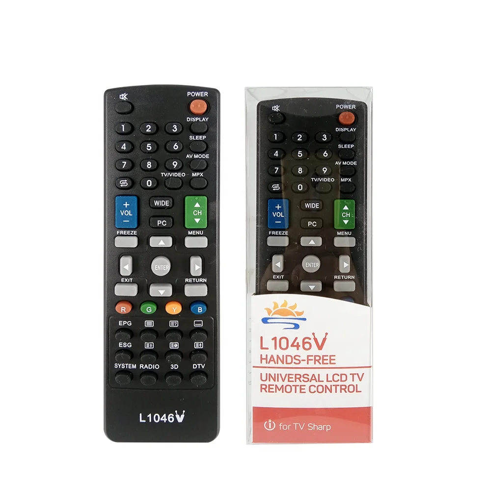 SYSTO RM-L1046V Television Remote Control Replacement Accessories TV For Sharp LCD LED TV Remote Control