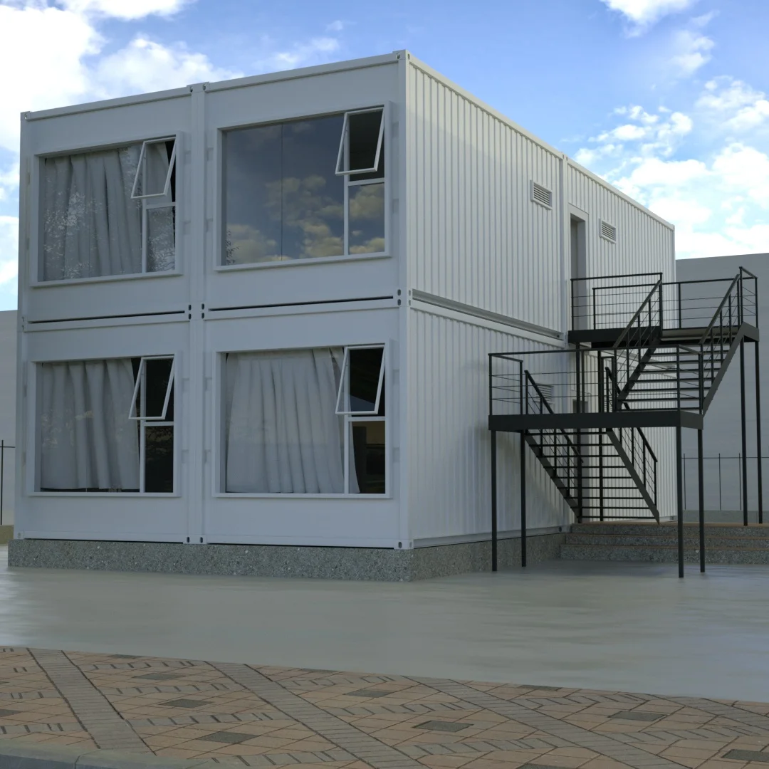 Detachable And Camp Prefab Container Quickly Assemble Dormitory Modular Prefabricated Portable House