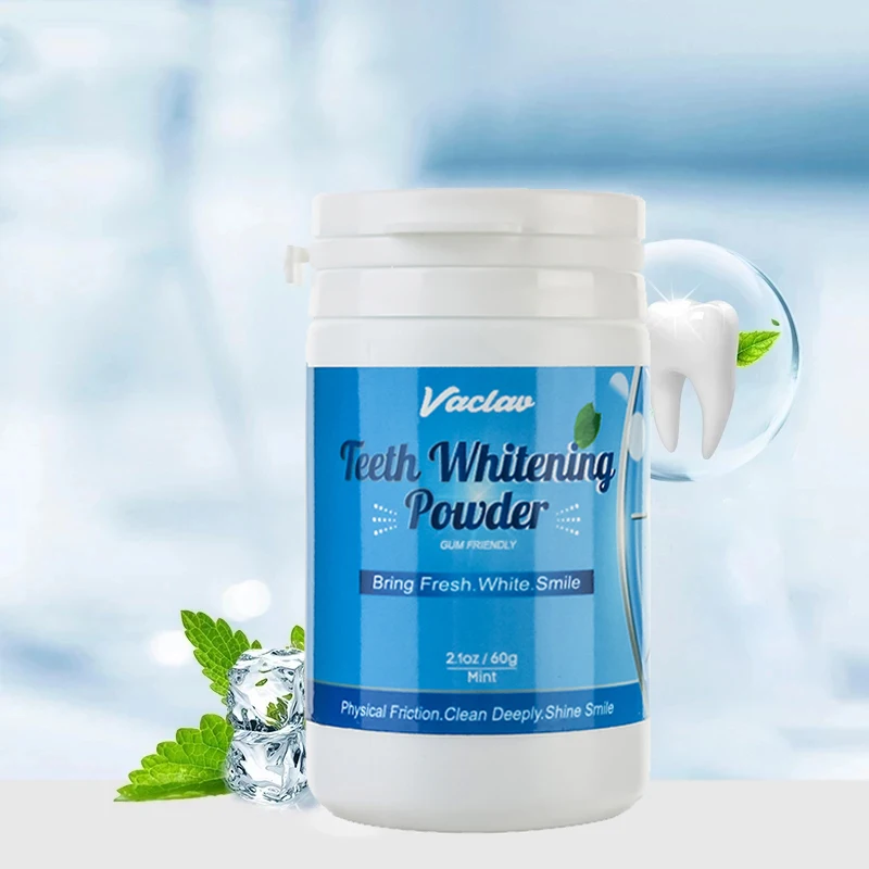 Active Teeth Whitening Powder for Sensitive Teeth Advanced Stain Removal Oral Care(50g)