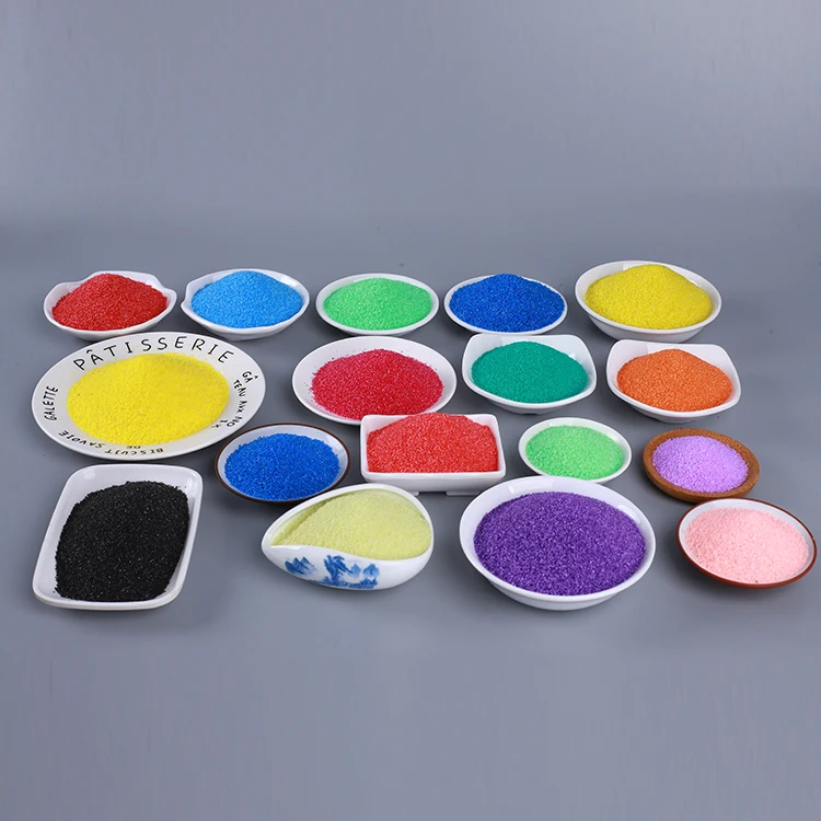 colored sand