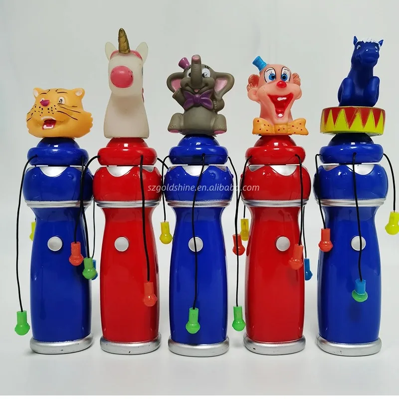 Christmas Gift Flashing Spinning Stick Santa Claus Magic Light Up Wand  Flashing Led Magic Ball santa claus Toy