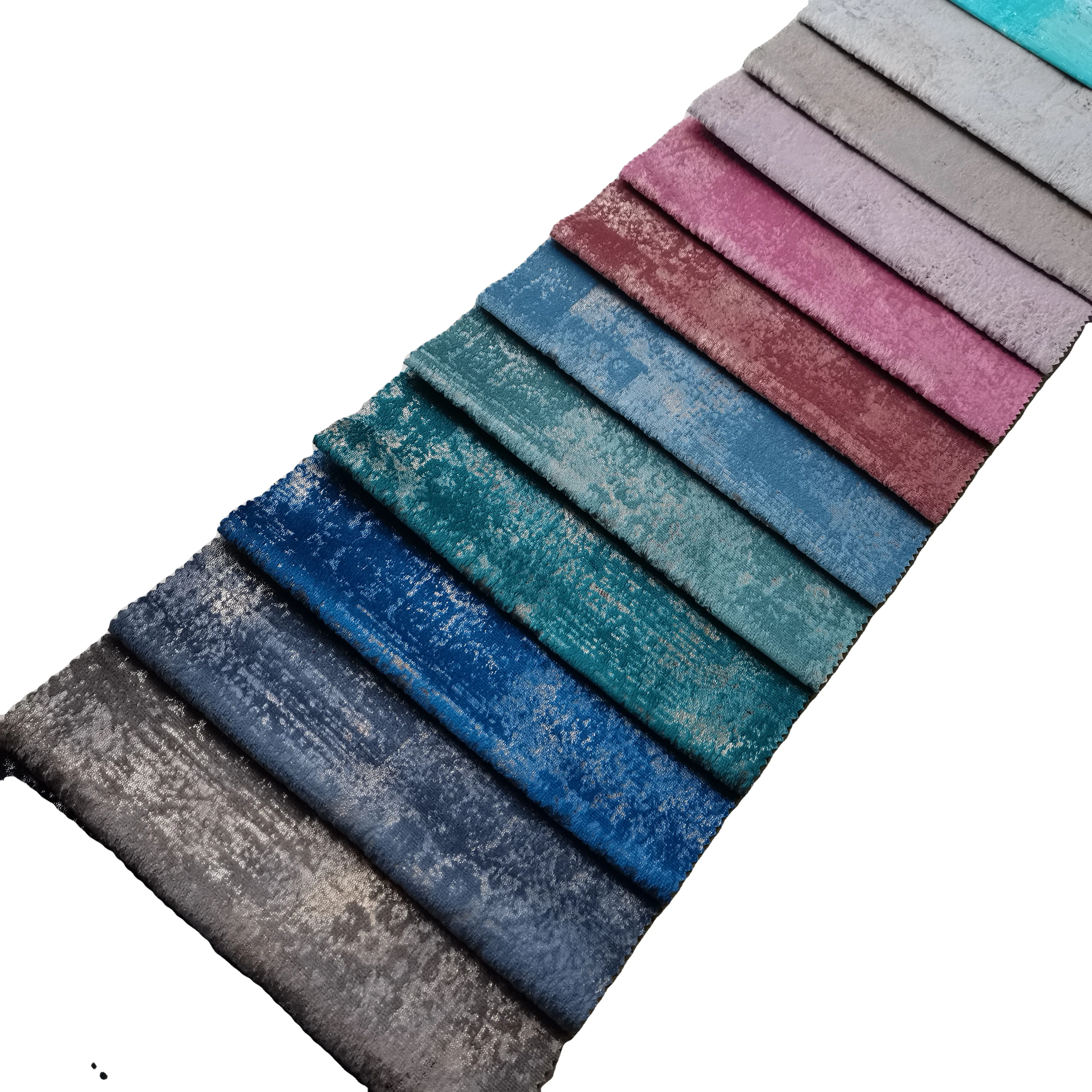 Wholesale price 100% polyester fabric velvet sofa and curtain fabrics for upholstery