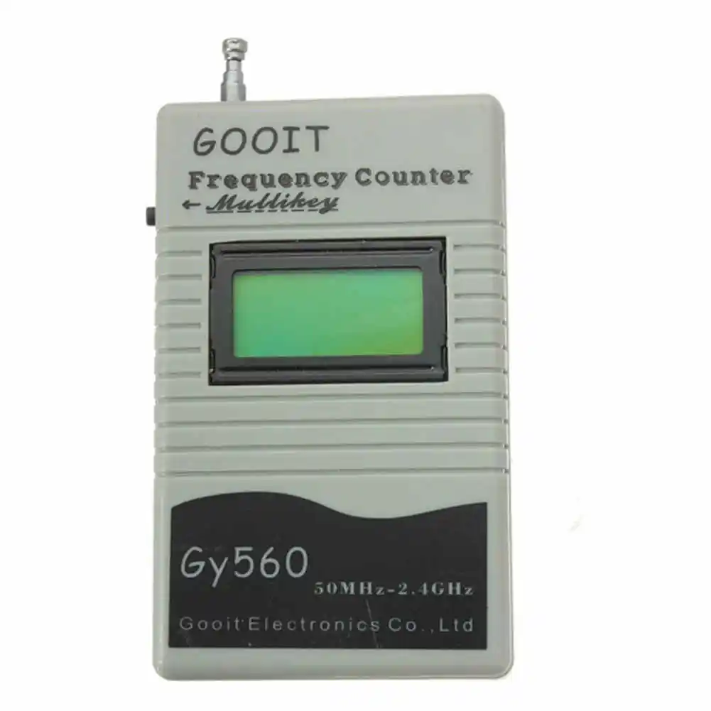 GSM 50 МГц-2 4 ГГц ЖК-дисплей счетчик частоты Мини поручень метр для двухстороннее радио приемопередатчик