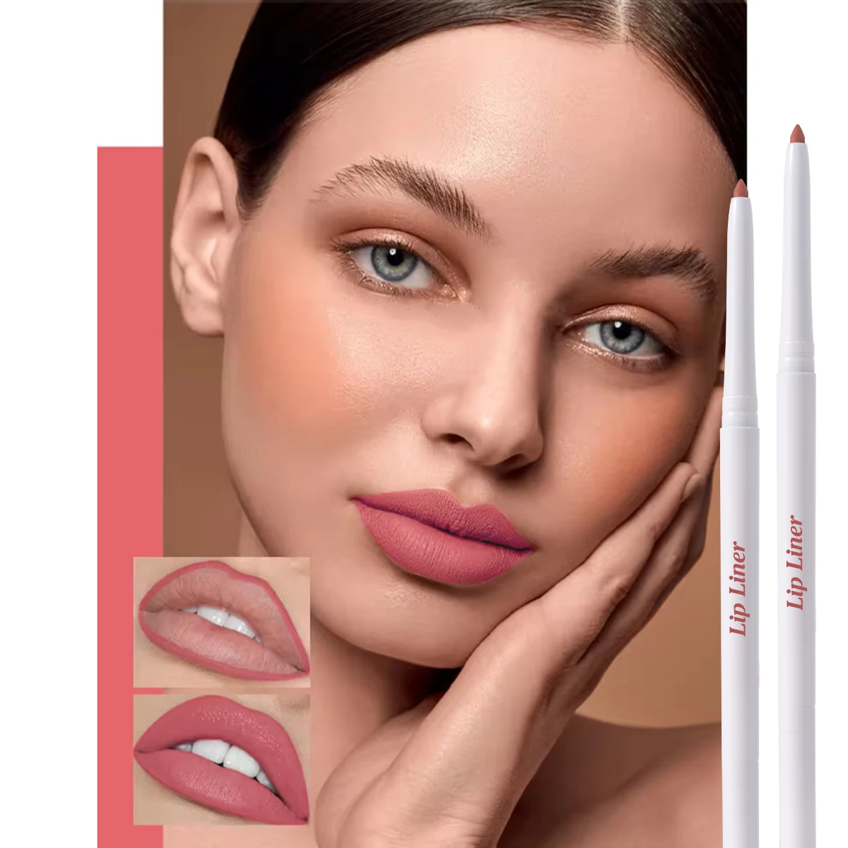 Wholesale Private Label Lip Liner Pencils No Transfer Matte Waterproof Plumping Long-lasting Stay Lipliner