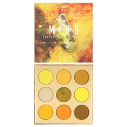 Docolor 9 Colors Gemstone Shadow Palette Powder Waterproof Makeup Palette Naked Smokey Glitter Cream Colorful