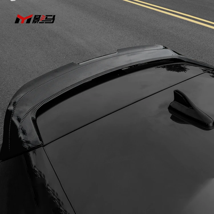 Real Carbon Fiber Car Rear Spoiler For Volkswagen Vw Golf 8 Mk8 Gti Rear Spoiler Wing
