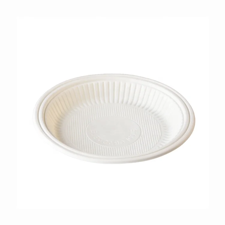 5/6/7/8/9/10 дюймов одноразовые PP/PS черно-белые овальные круглые квадратные пластиковые пластины для вечеринки с пищевыми продуктами безопасное дней