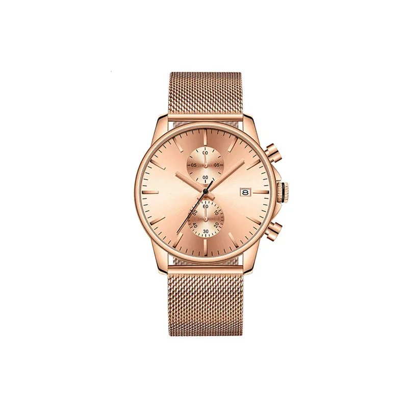 custom men wrist swiss quartz watch