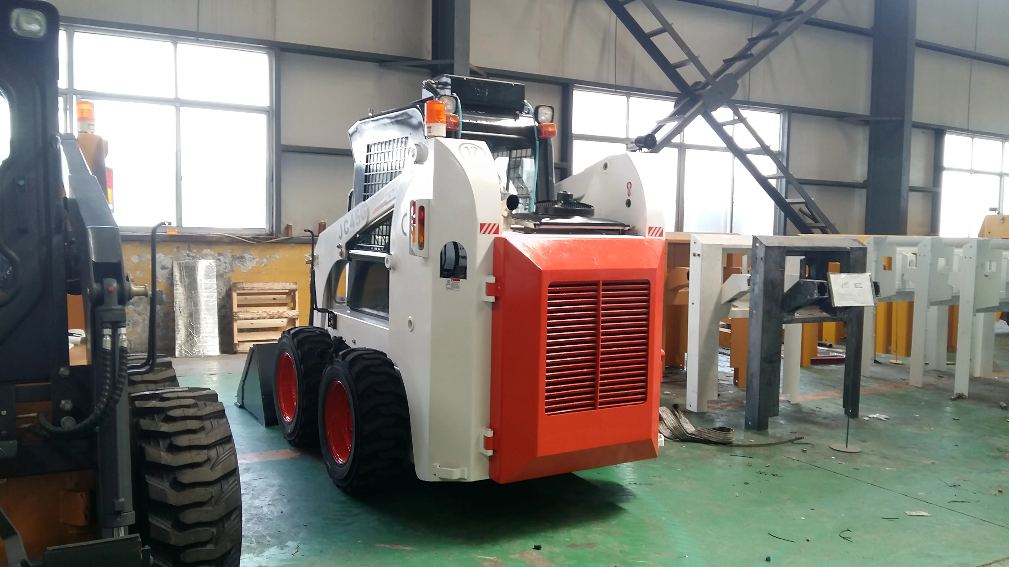 skid steer loader taian luyue  JC45G with 50hp engine loading capacity is 700kg skid loader