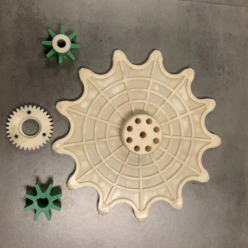 plastic gear Cnc Parts OEM special shaped toy transmission POM plastic pinion industrial wear resistant nylon spur gear