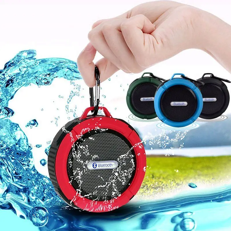 Mobile Phone Wireless BT Waterproof Mini Portable Speaker Desktop Phone Voice Amplifier Stand OEM speakers Outdoor Sport
