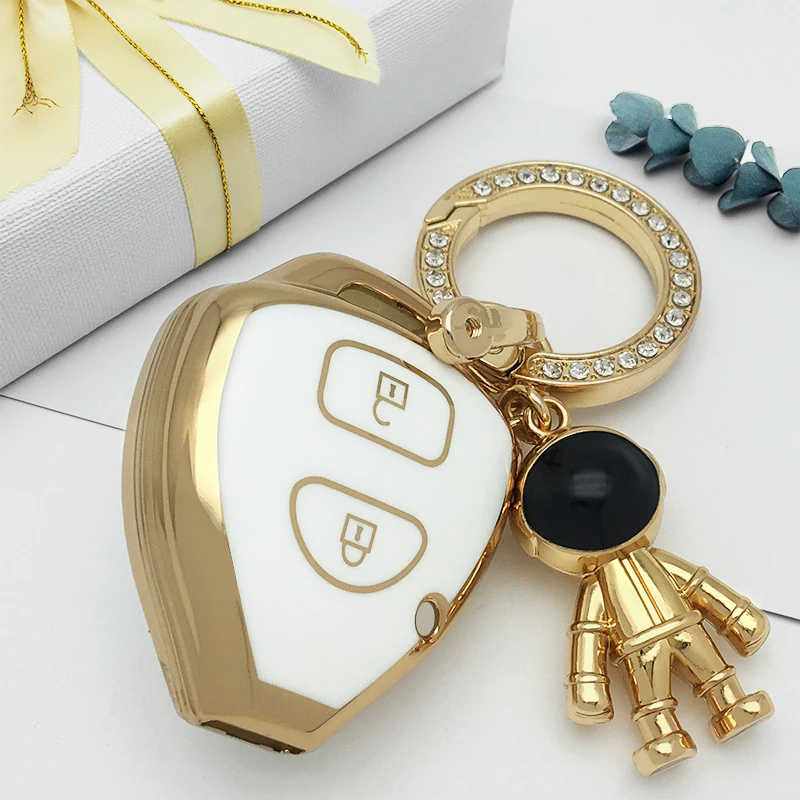 SOFT TPU KEY CASE COVER for  TOYOTA Car Key  For Corolla Camry Reiz RAV4 Crown Avalon Venza Matrix  Wholesale