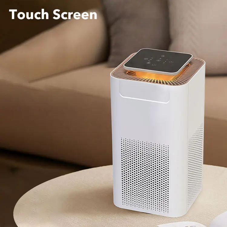 New Arrivals Low Noise Household Hepa Filter Touch Control Multi Functional Smart Air Purifier